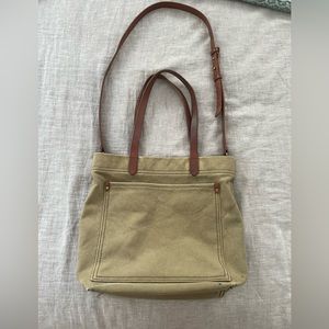 Madewell canvas medium transport tote